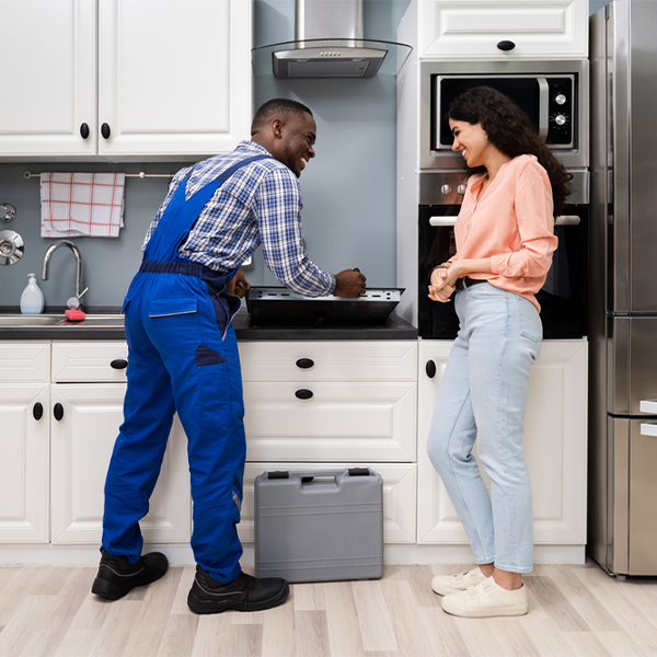 what kind of warranty do you offer on your cooktop repair services in Newport Virginia